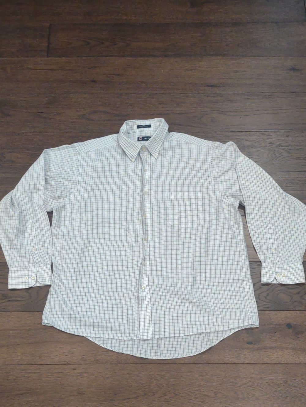 Men's Chaps Long Sleeve Button Shirt Size XL